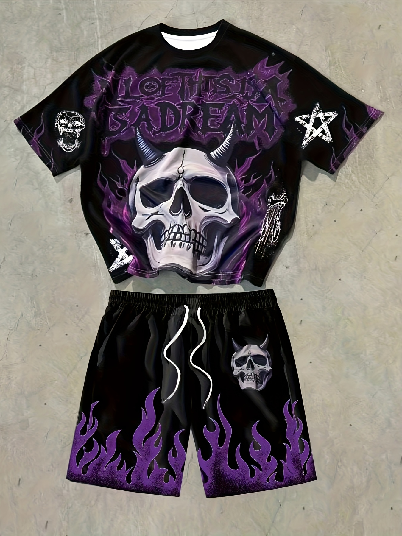 Quality Men'S Fashion - Hot Selling men's New Skull Letter