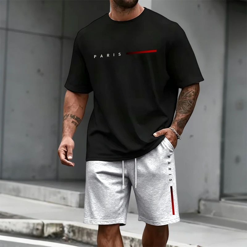 Paris Fashion Men - Summer Urban Fashion Short Sleeve Cool