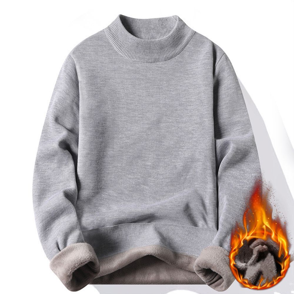 Turtleneck Sweater Men - Fashion Men's Casual Slim Fit Basic
