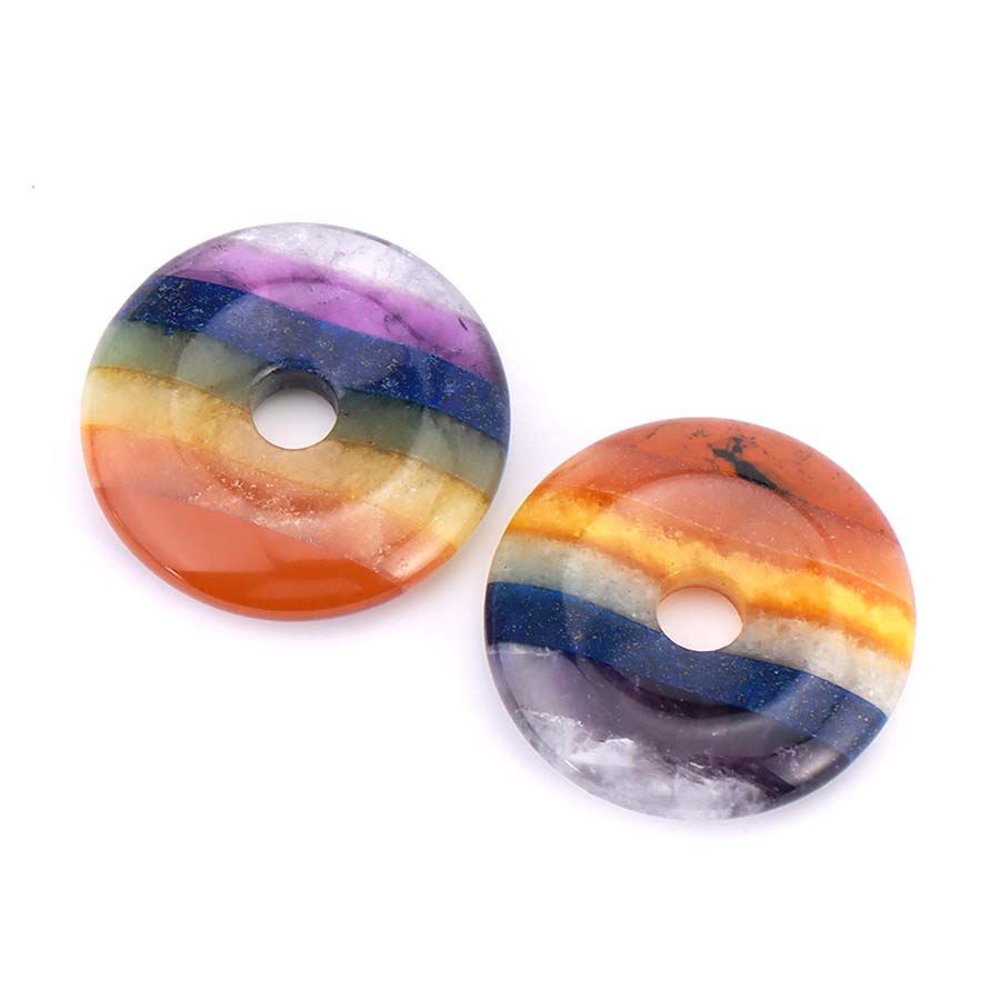Men'S Fashion Necklaces - Charms Natural Healing Crystal Stone Pendant