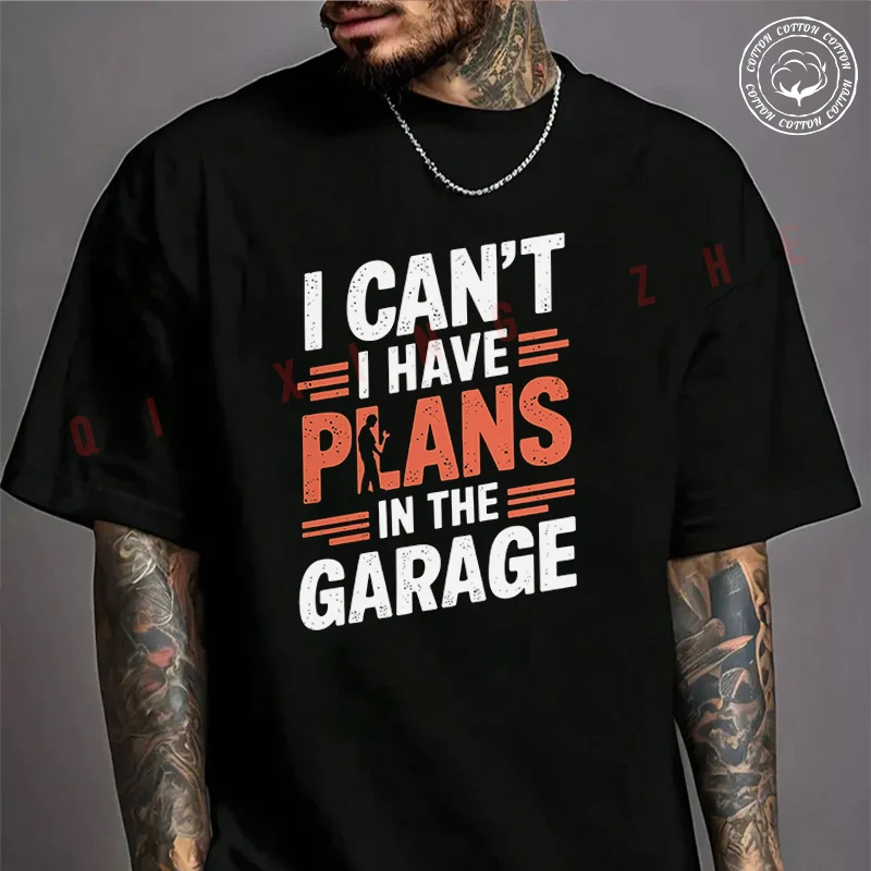 Men'S Fashion Garage - I Can't I Have Plans In