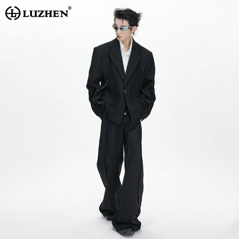Men'S Fashion Trousers - LUZHEN 2026 Spring New Original Multi