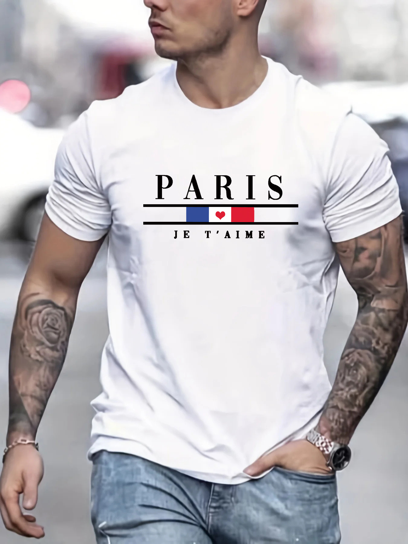 Paris Fashion Men - Men's Summer 100% Pure Cotton High-Quality