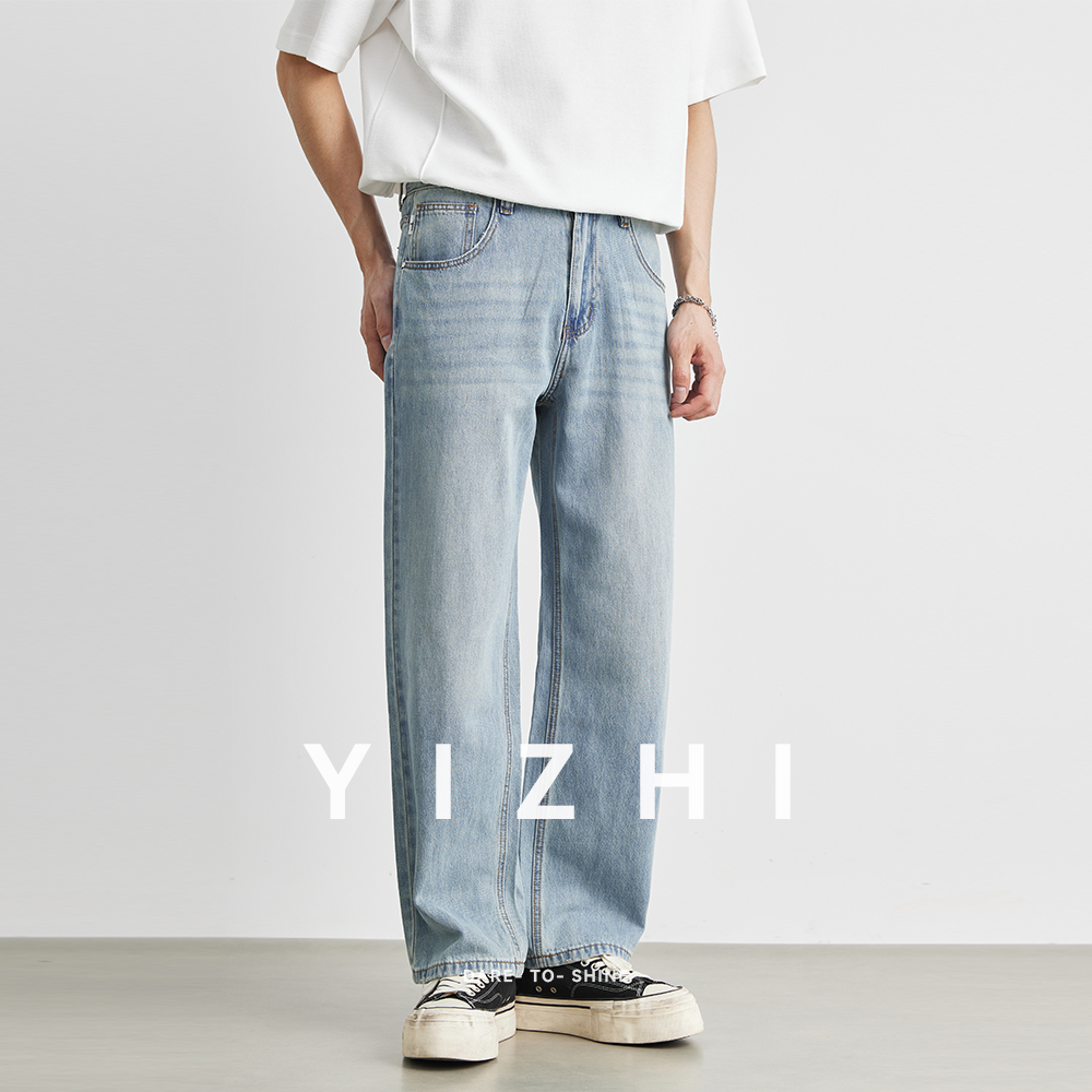 Men'S Fashion Nova Jeans - Men's Straight Jeans 2025 Summer New