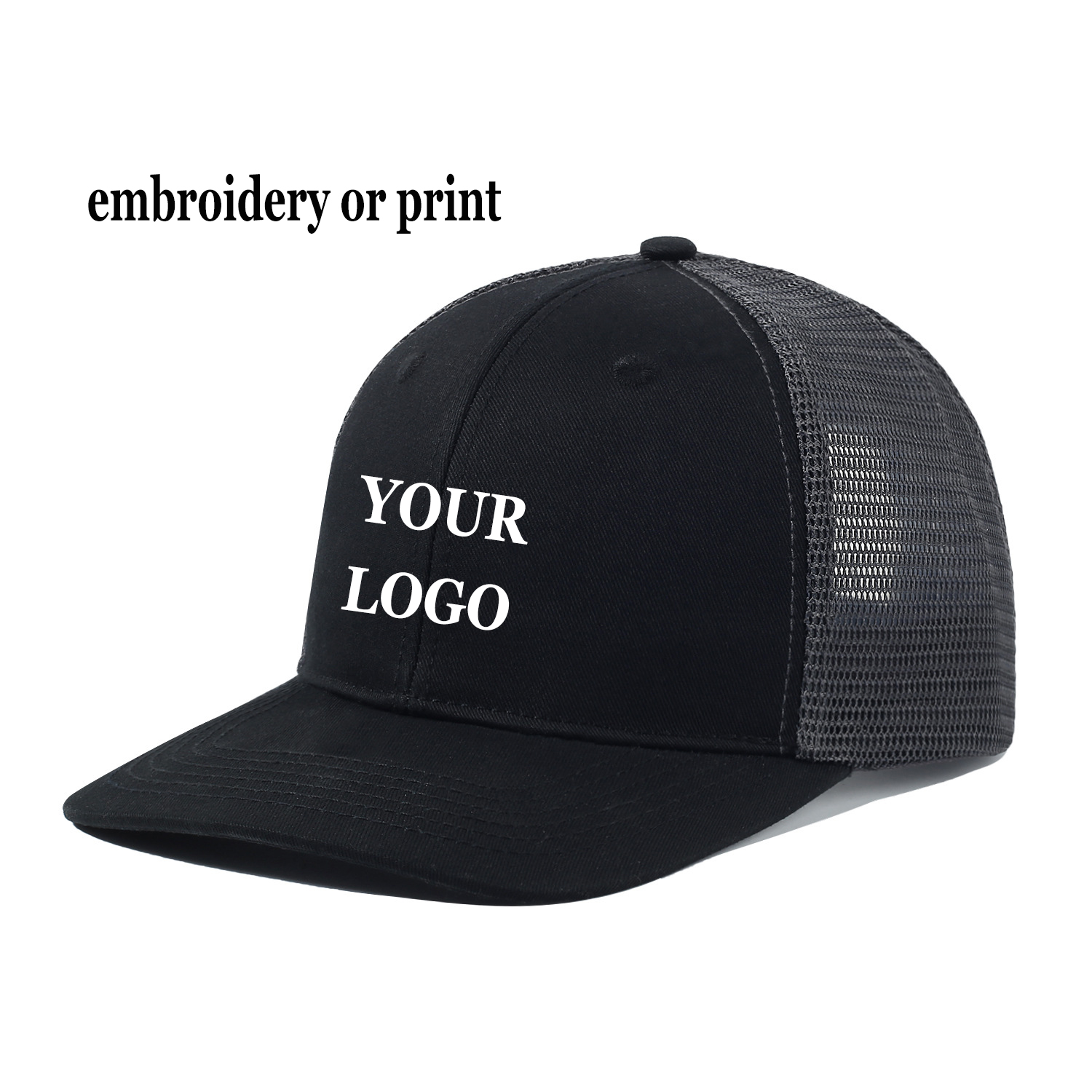 Mens Fashion Caps - Custom Logo Sport Snapback Cap Men