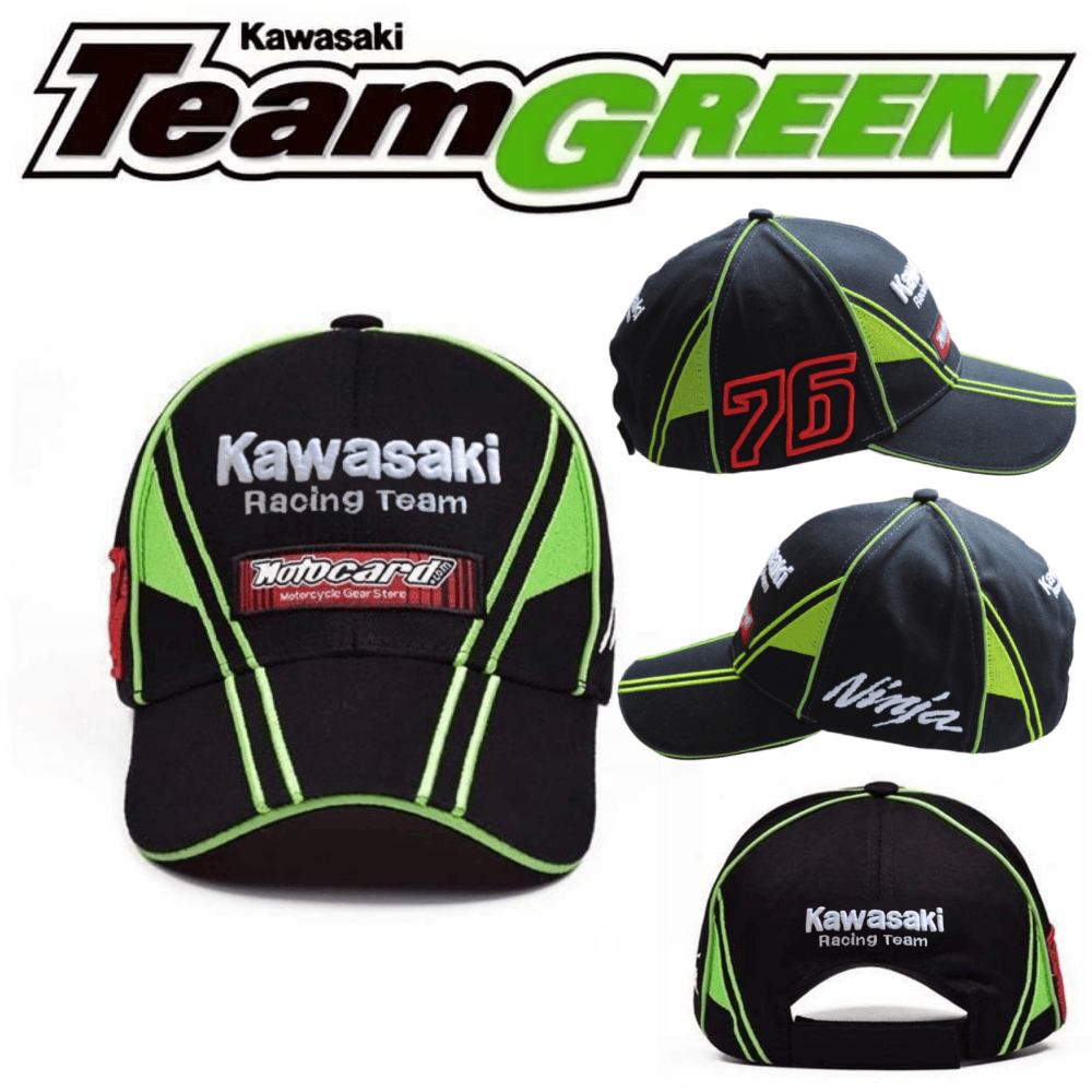 Mens Fashion Caps - New Original version Kawasaki racing cap