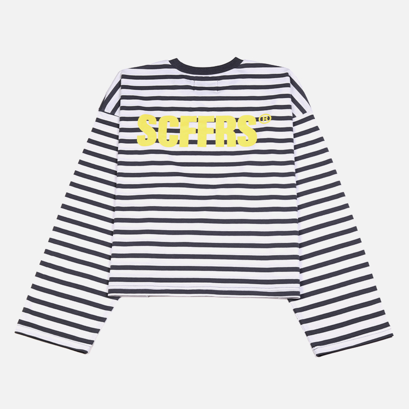 Men'S Fashion Usa - SCFFRS Striped Sweatshirt Tops Unisex Long