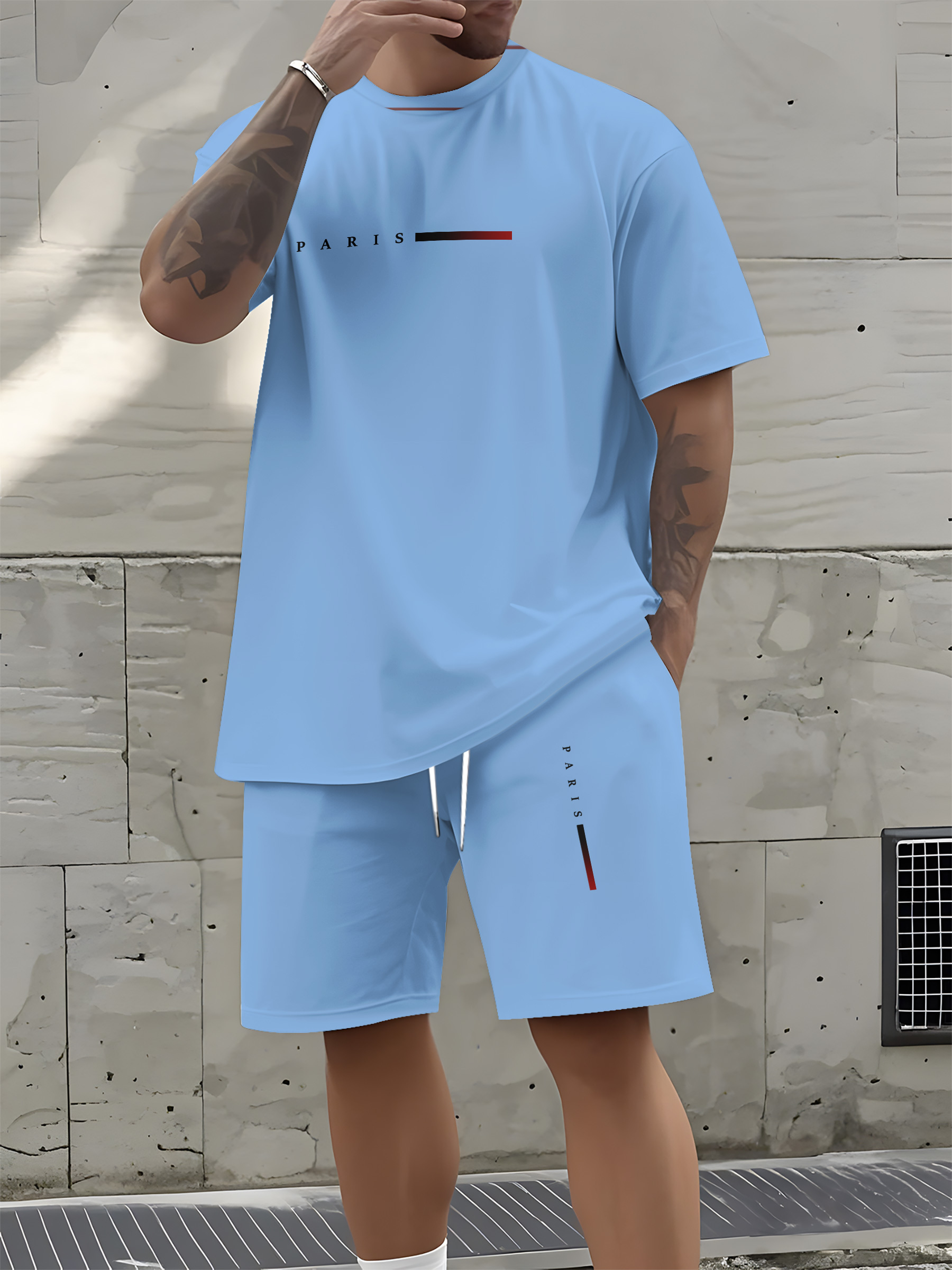 Paris Fashion Men - Paris Men's Casual Set Spring/Summer New