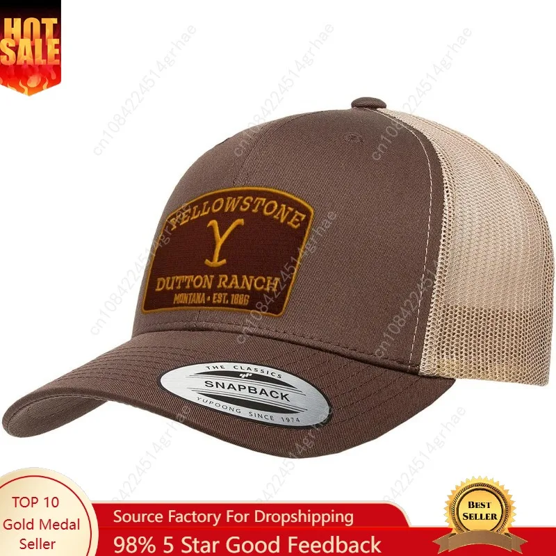 Mens Fashion Bucket Hat - Yellowstone Premium Trucker Cap Women Men