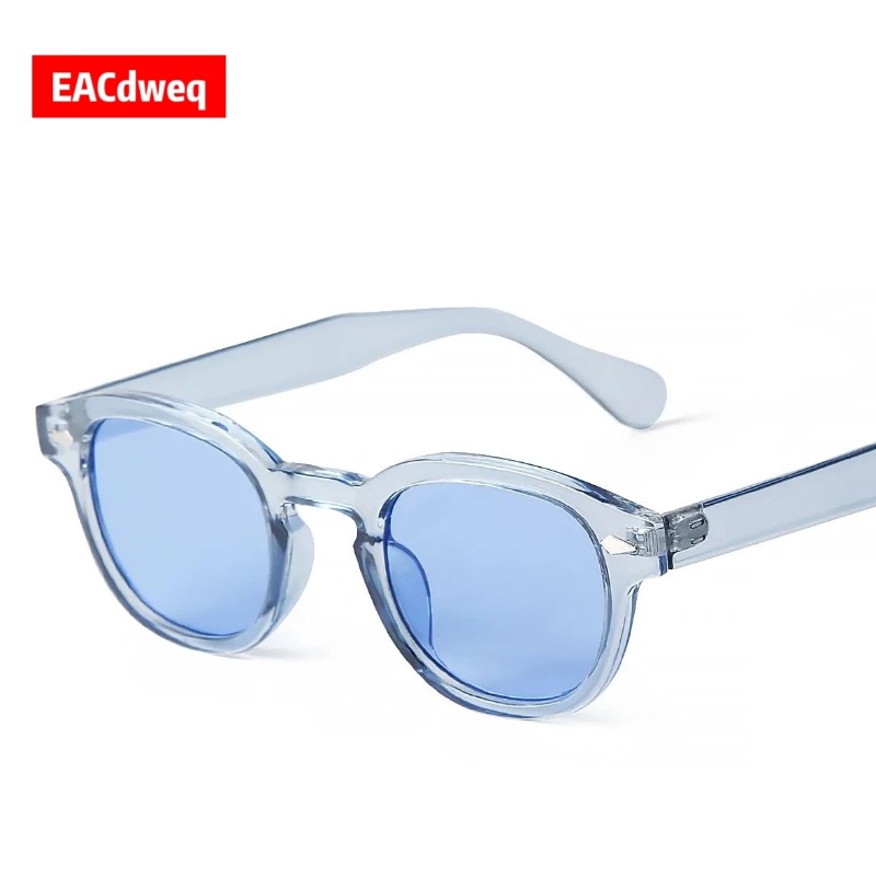Fashion Transparent Blue Round – обзор и цена Men'S Fashion Round Glasses