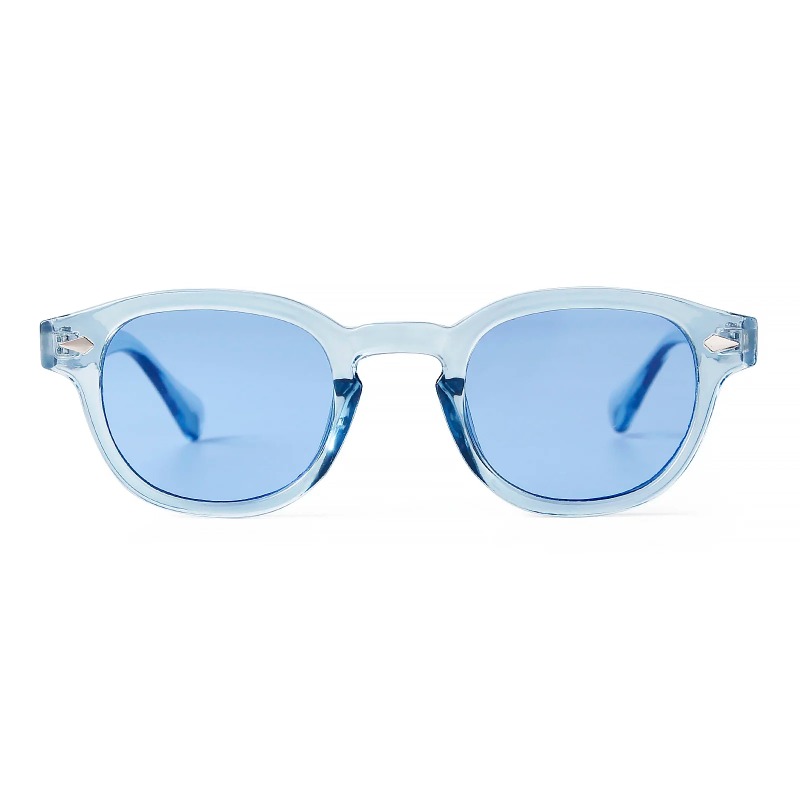 Fashion Transparent Blue Round – обзор и цена Men'S Fashion Round Glasses
