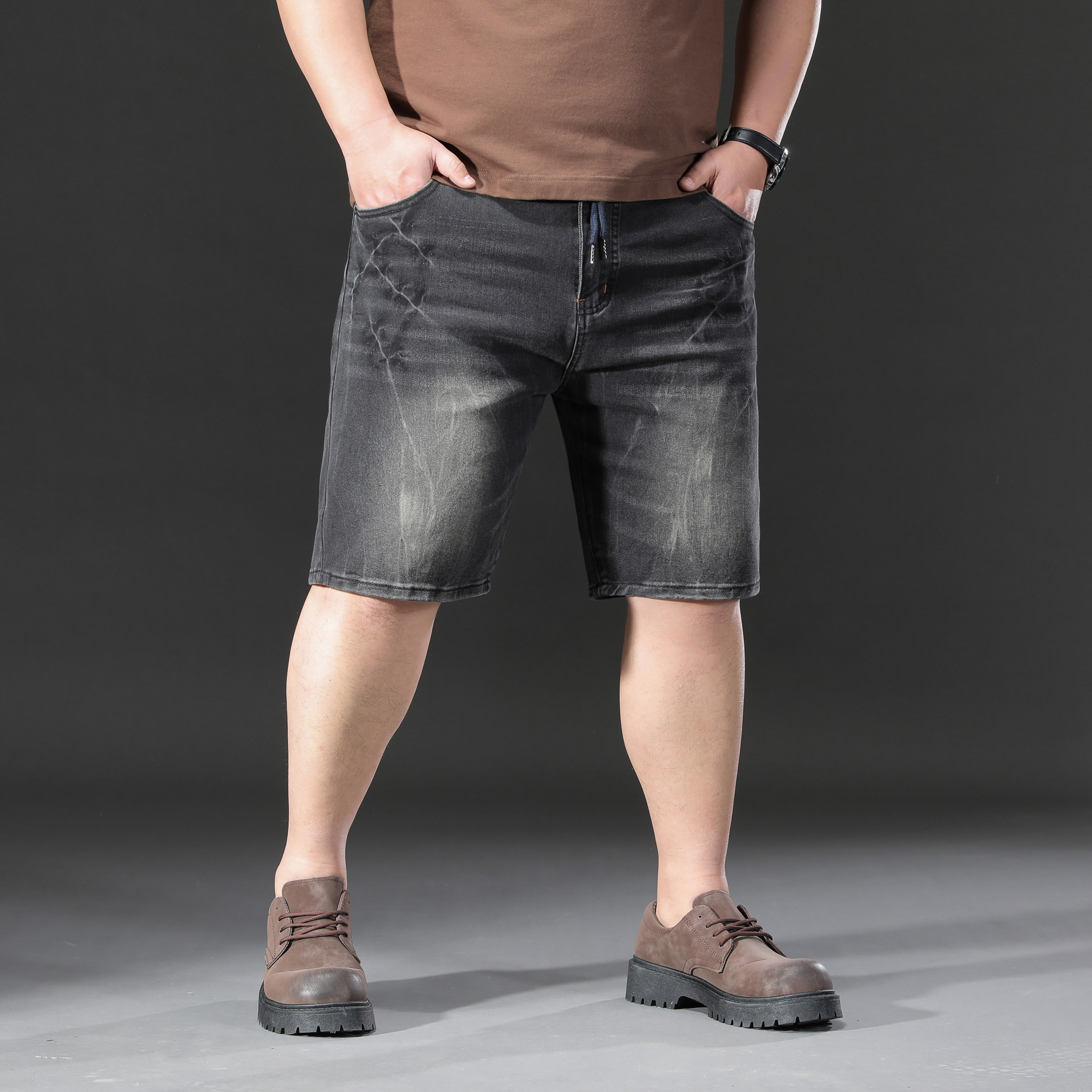 Plus Size Denim Shorts Men's J – обзор и цена Men'S Fashion Trousers