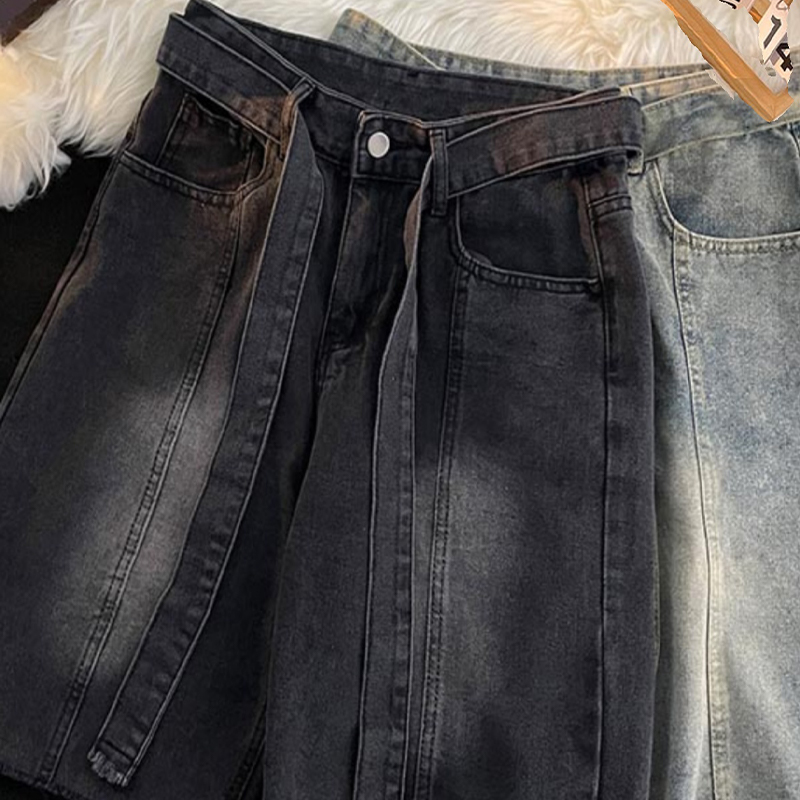 Summer Thin Fringed Denim Shor – обзор и цена Men'S Fashion Trousers
