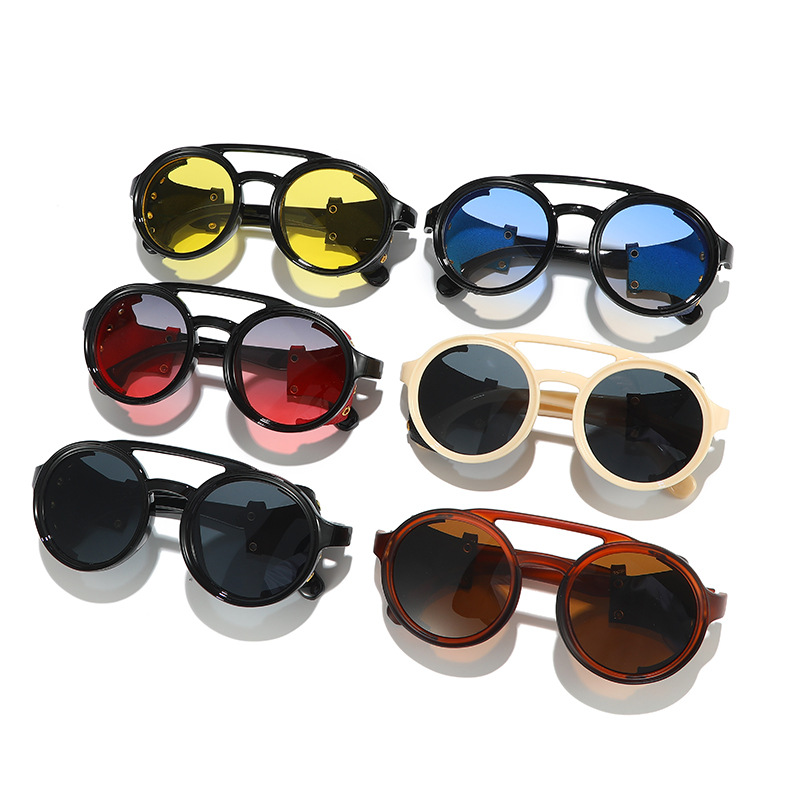 Retro Anti-UV Sunglasses Men W – обзор и цена Men'S Fashion Round Glasses