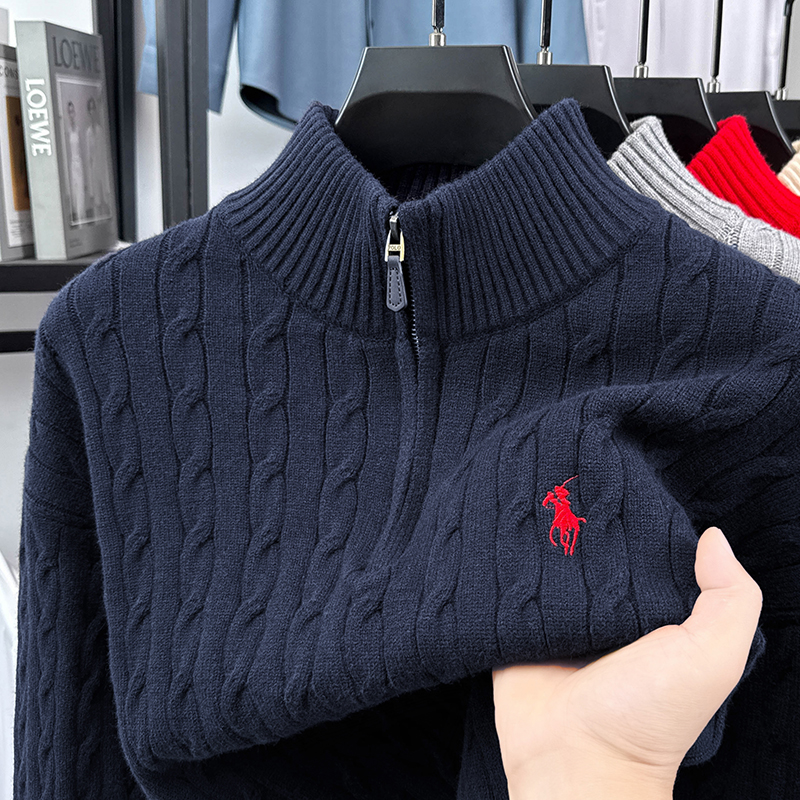 Heshi Brand Fashion American 2 – обзор и цена Turtleneck Sweater Men
