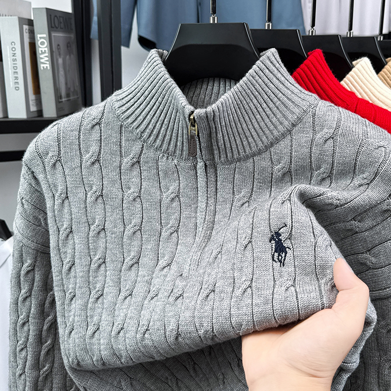 Heshi Brand Fashion American 2 – обзор и цена Turtleneck Sweater Men