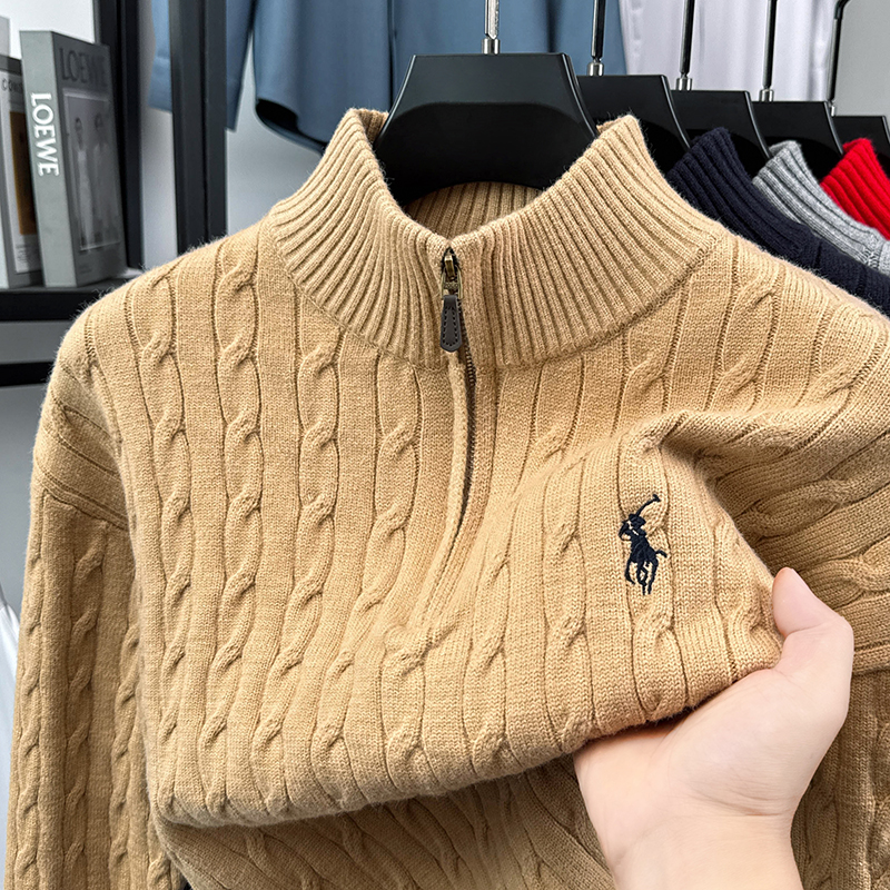 Heshi Brand Fashion American 2 – обзор и цена Turtleneck Sweater Men