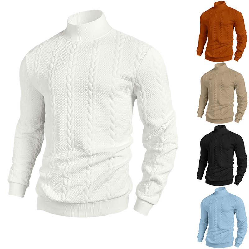 2025 Autumn/Winter New Europea – обзор и цена Turtleneck Sweater Men