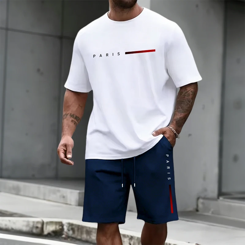 Summer Urban Fashion Short Sle – обзор и цена Paris Fashion Men