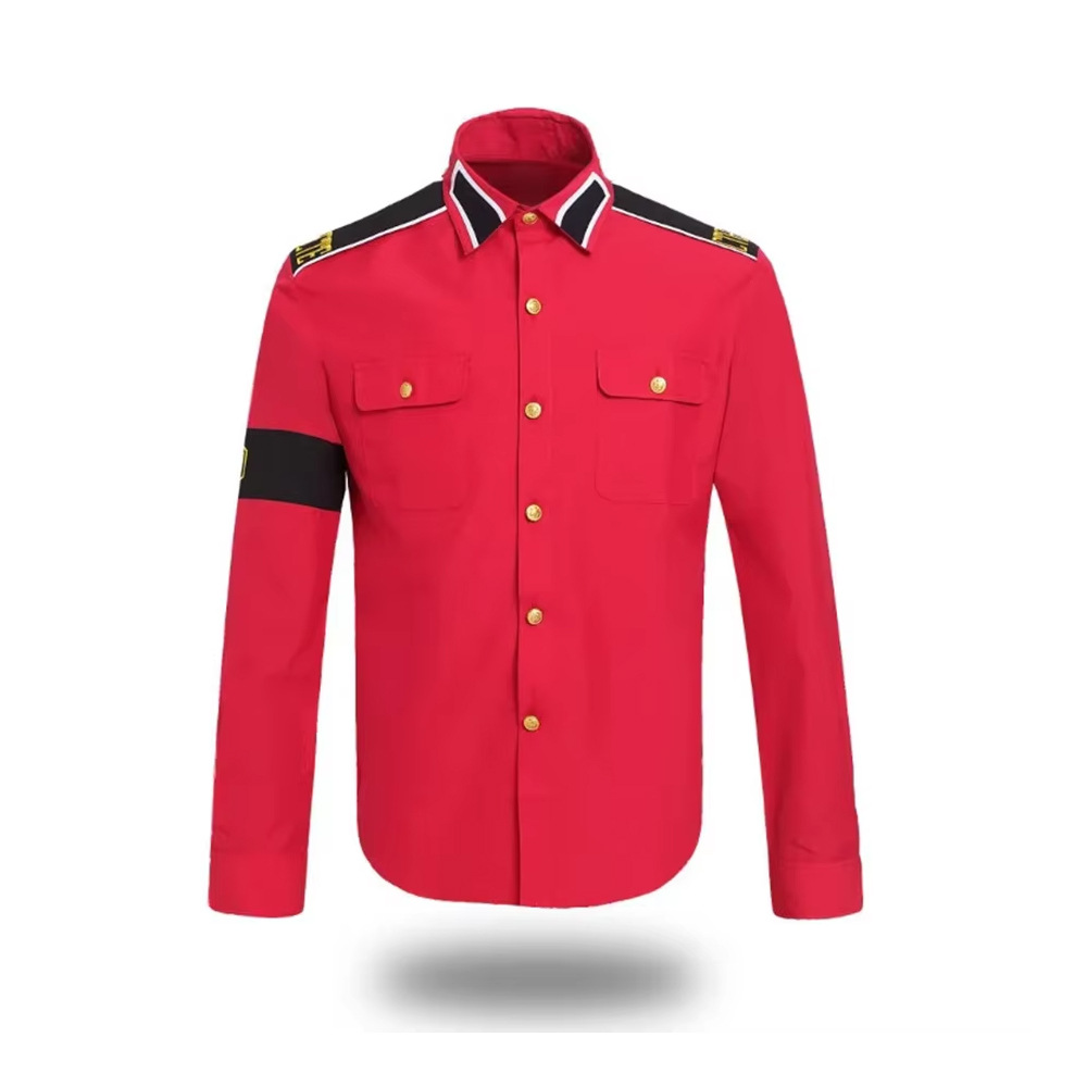 Michael Jackson Anti-War Milit – обзор и цена Military Shirt Men