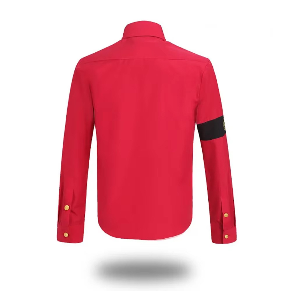 Michael Jackson Anti-War Milit – обзор и цена Military Shirt Men