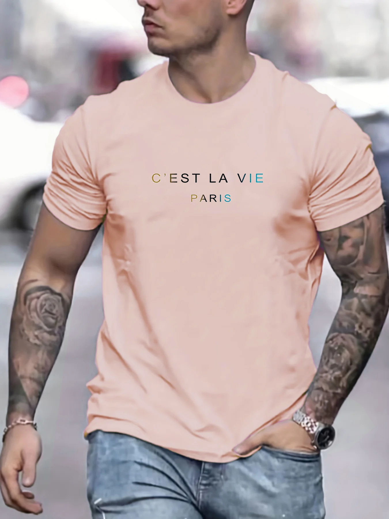 Men's summer 100% pure cotton  – обзор и цена Paris Fashion Men