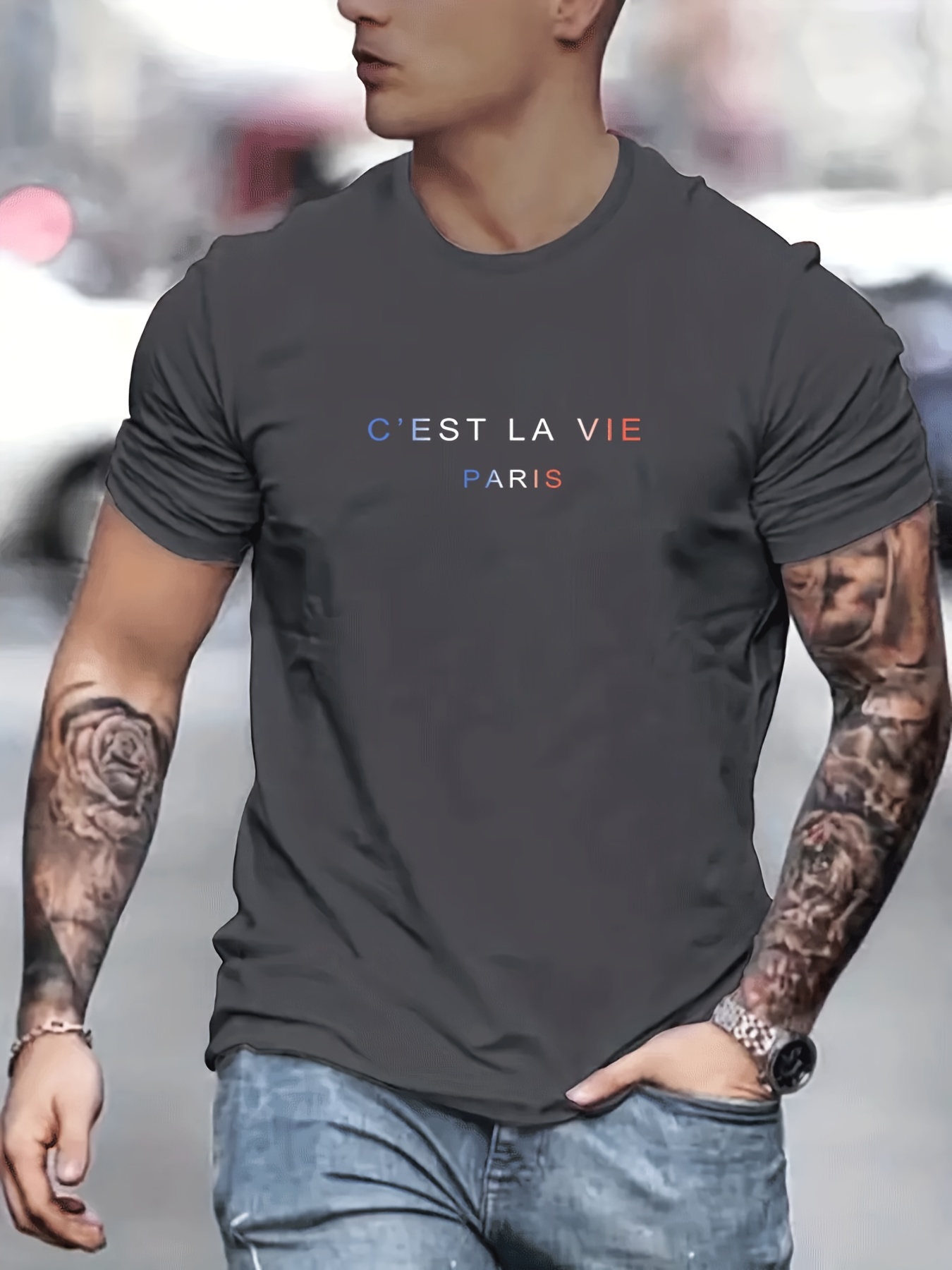 Men's summer 100% pure cotton  – обзор и цена Paris Fashion Men