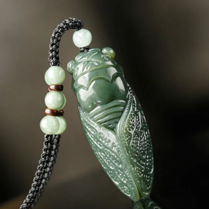 Natural Hetian Jade Cicada Pen – обзор и цена Men'S Fashion Necklaces