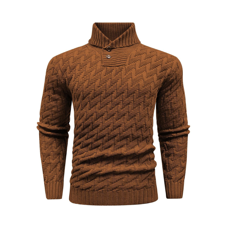 Men's Sweater Spring Shawl Col – обзор и цена Turtleneck Sweater Men