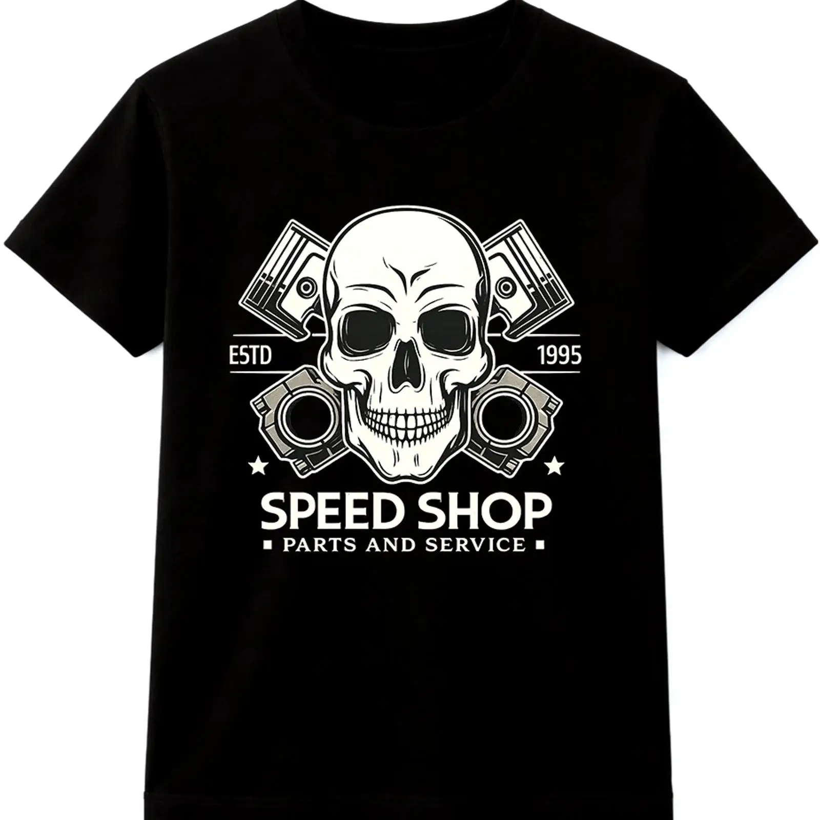 Mechanic T Shirt Speed Shop Sk – обзор и цена Men'S Fashion Garage