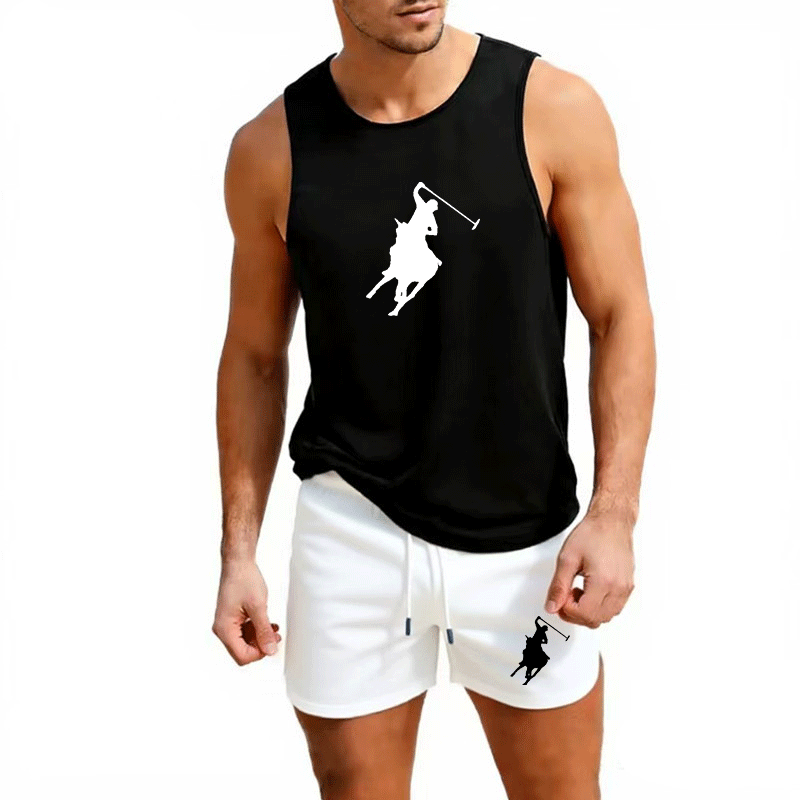 European Men Summer Vest and S – обзор и цена Mens Fashion Trend