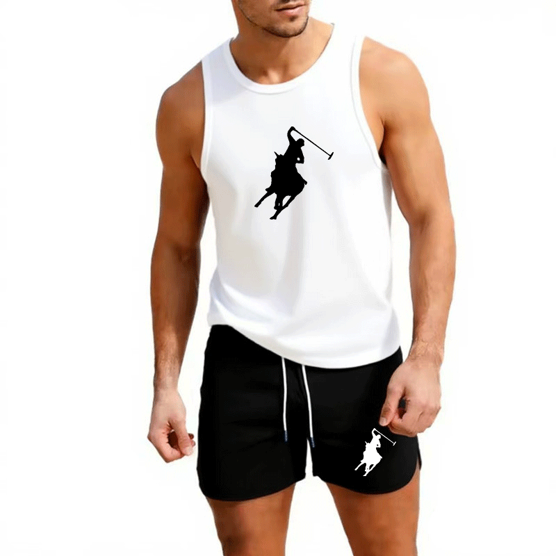 European Men Summer Vest and S – обзор и цена Mens Fashion Trend
