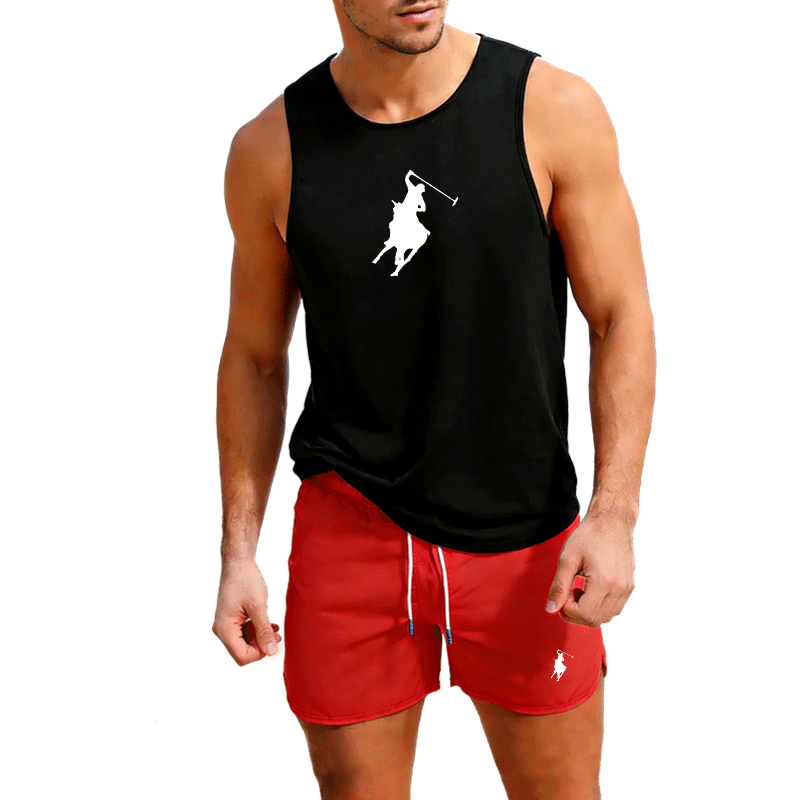 European Men Summer Vest and S – обзор и цена Mens Fashion Trend