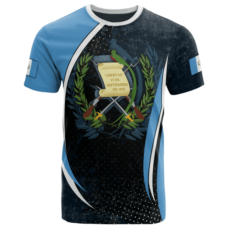 Guatemala National 3D Print T- – обзор и цена Men'S Fashion Guatemala