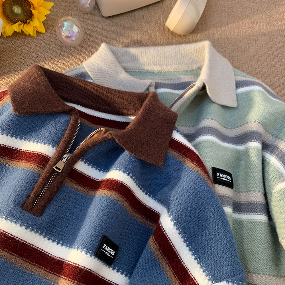 Japan Men's Y2K Knitted Warm P – обзор и цена Turtleneck Sweater Men