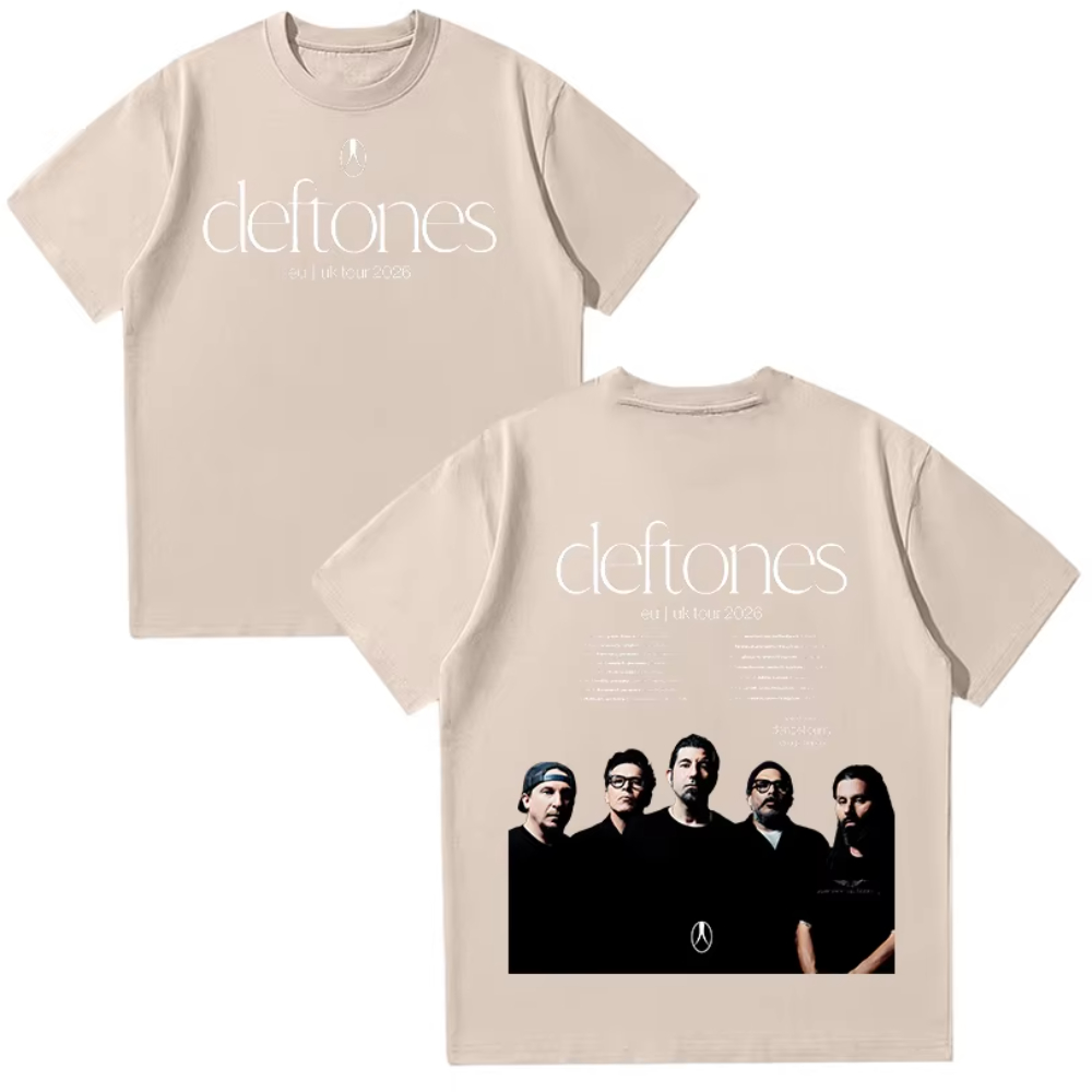 Deftones EU UK Tour 2026 T-shi – обзор и цена Men'S Fashion Uk 2026