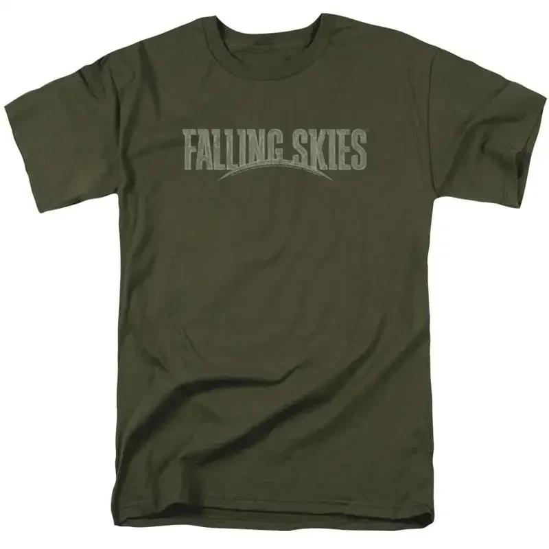 Falling Skies Distressed Logo  – обзор и цена Military Shirt Men