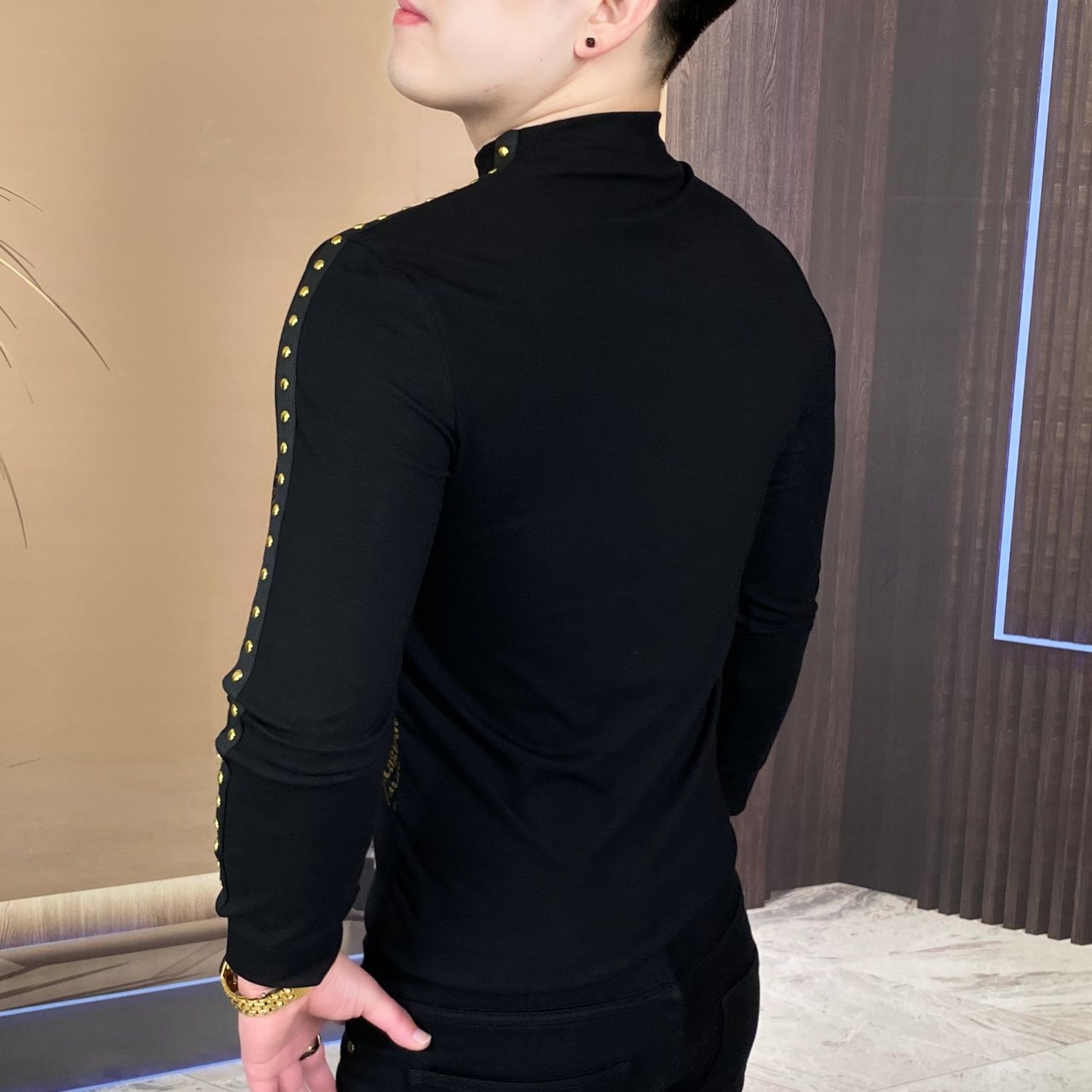 New long-sleeved tops for fash – обзор и цена Mens Fashion Trend