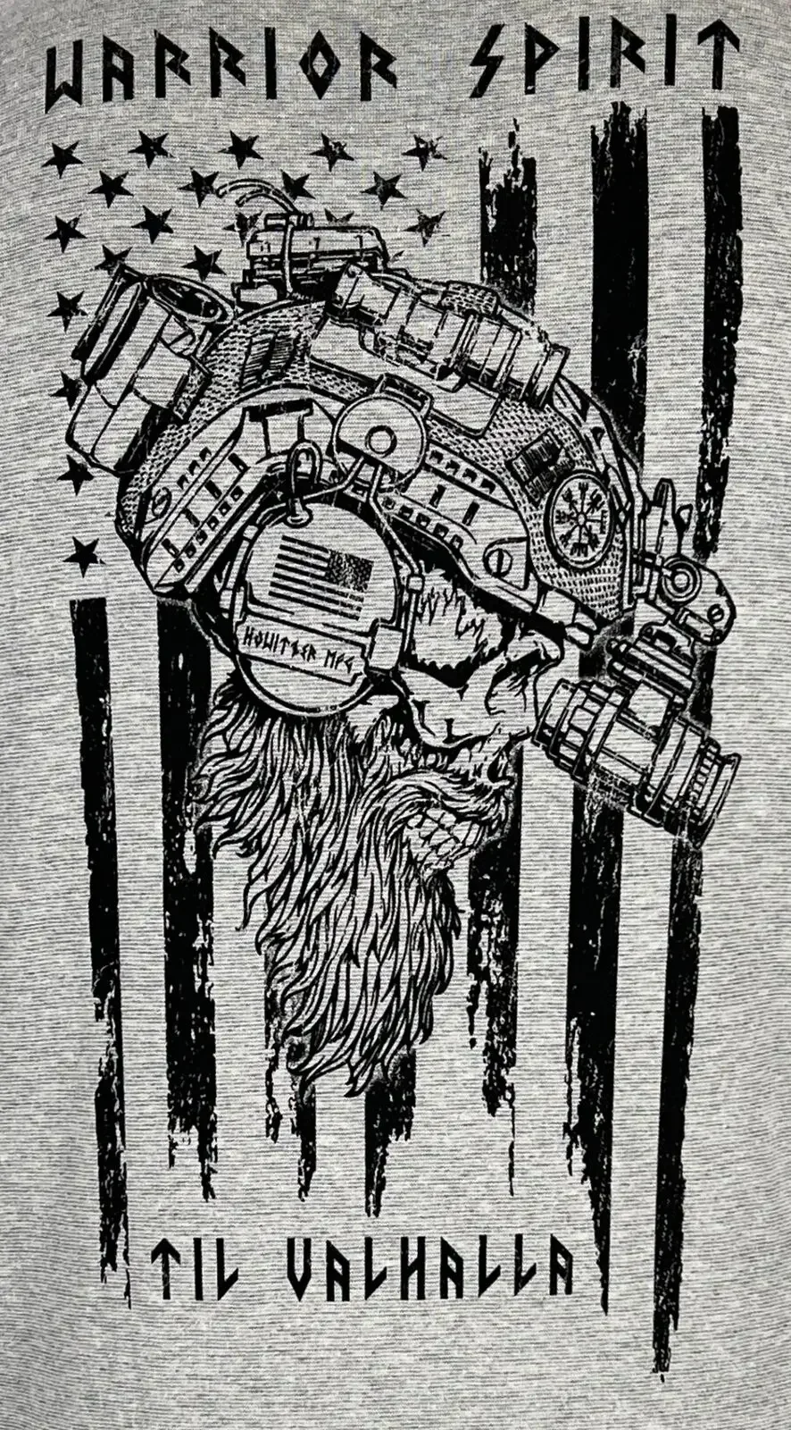Til Valhalla. America Warrior  – обзор и цена Military Shirt Men