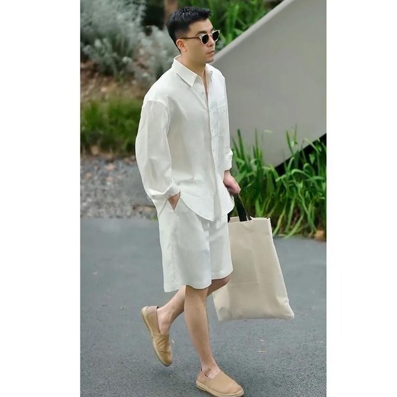Summer Casual Set Lyocell Line – обзор и цена Mens Fashion Trend
