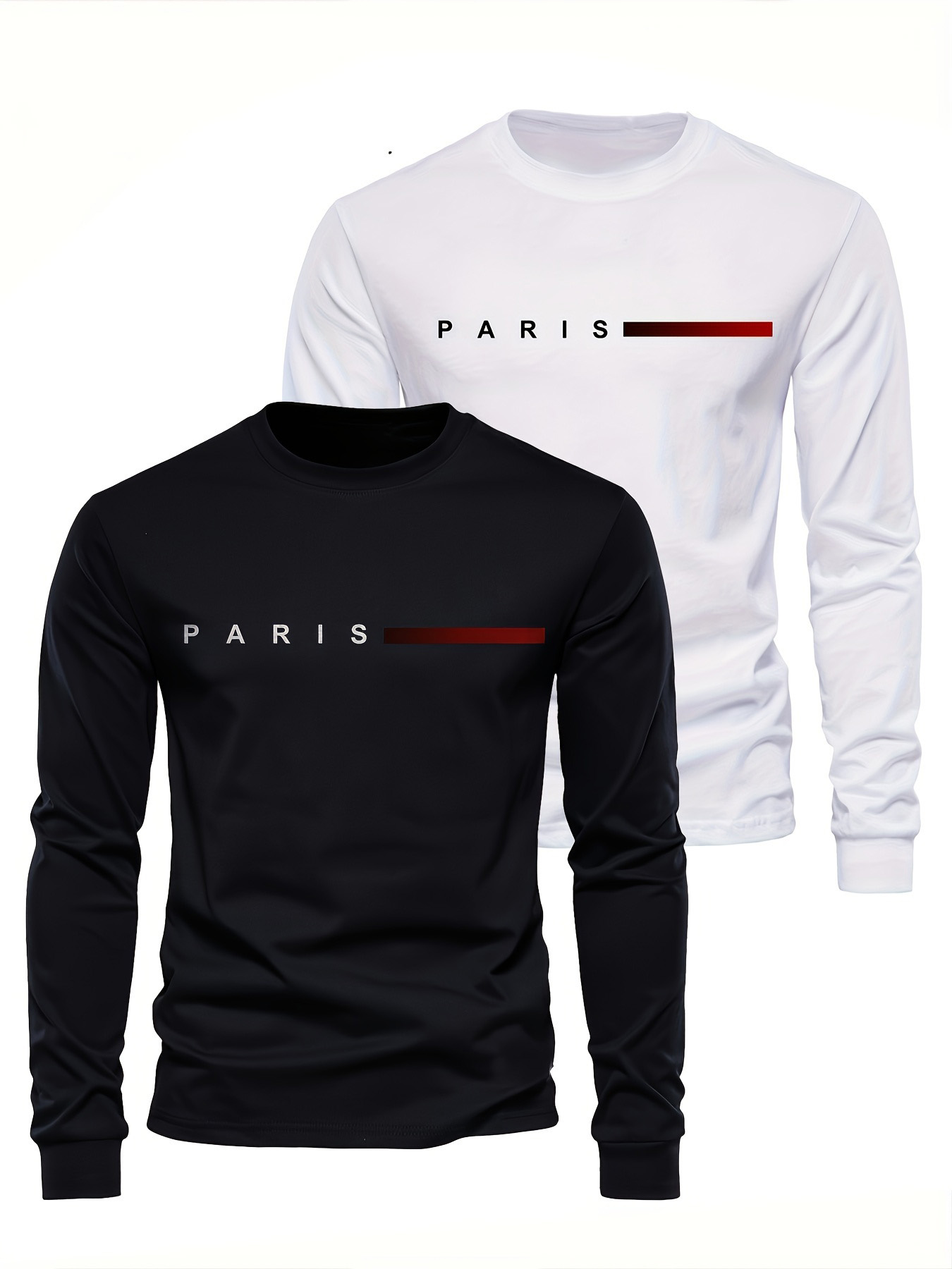 Fashionable Paris Letter Print – обзор и цена Paris Fashion Men