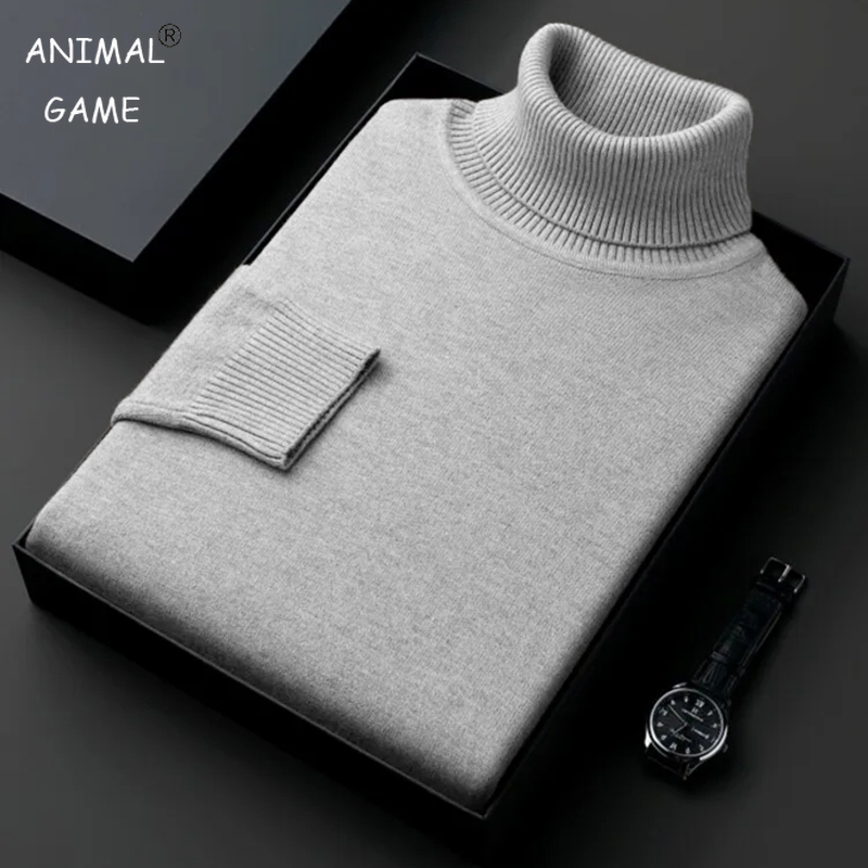 Sweatwear Mens Anti-pilling Hi – обзор и цена Turtleneck Sweater Men