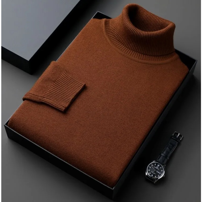 Sweatwear Mens Anti-pilling Hi – обзор и цена Turtleneck Sweater Men