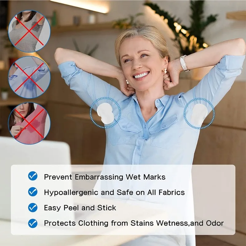 10pcs Underarm Sweat Pads for  – обзор и цена Military Shirt Men