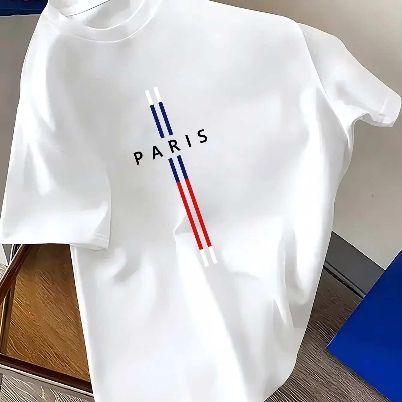 Fashion T-shirt casual loose p – обзор и цена Paris Fashion Men
