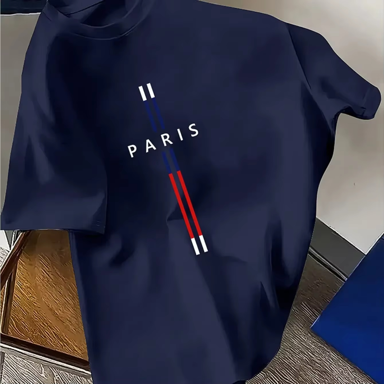 Fashion T-shirt casual loose p – обзор и цена Paris Fashion Men