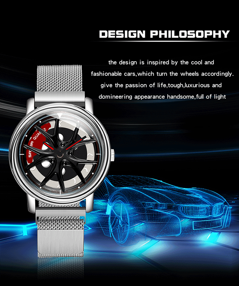 Men Watch Car Wheel Rim Hub Di – обзор и цена Men'S Fashion Hub