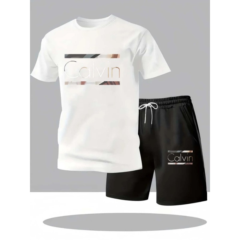 Summer round Neck Short Sleeve – обзор и цена Men'S Fashion Trousers