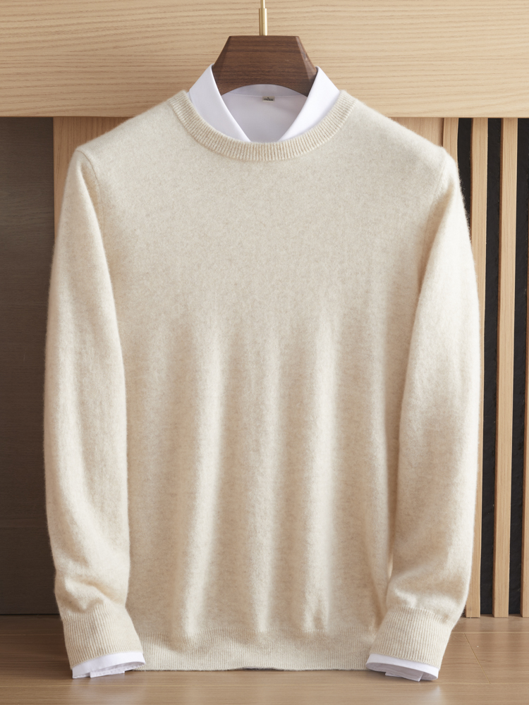 Pure cashmere men's round neck – обзор и цена Turtleneck Sweater Men