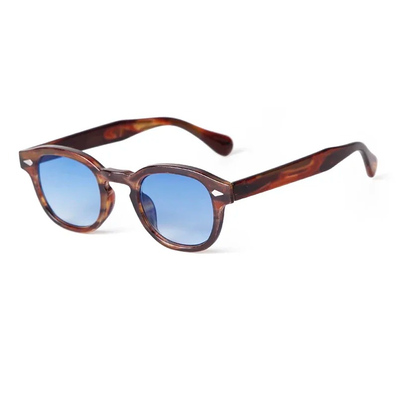 Fashion Transparent Blue Round – обзор и цена Men'S Fashion Round Glasses
